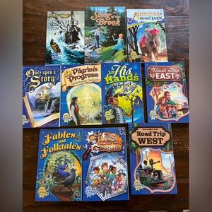 Abeka 4th grade readers - Lot of 10